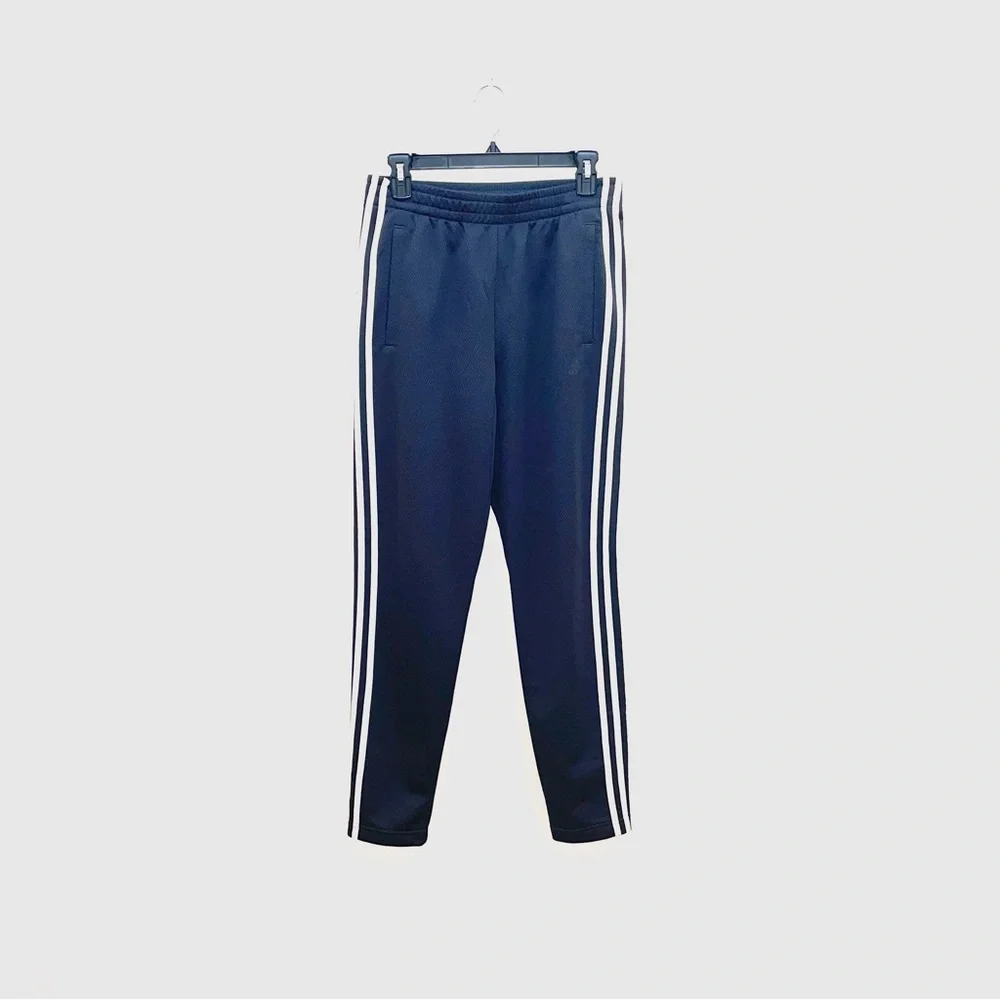 Adidas Carbon Gray  Track Snap Stripe Pants Size Small Streetwear Y2K 90s Retro